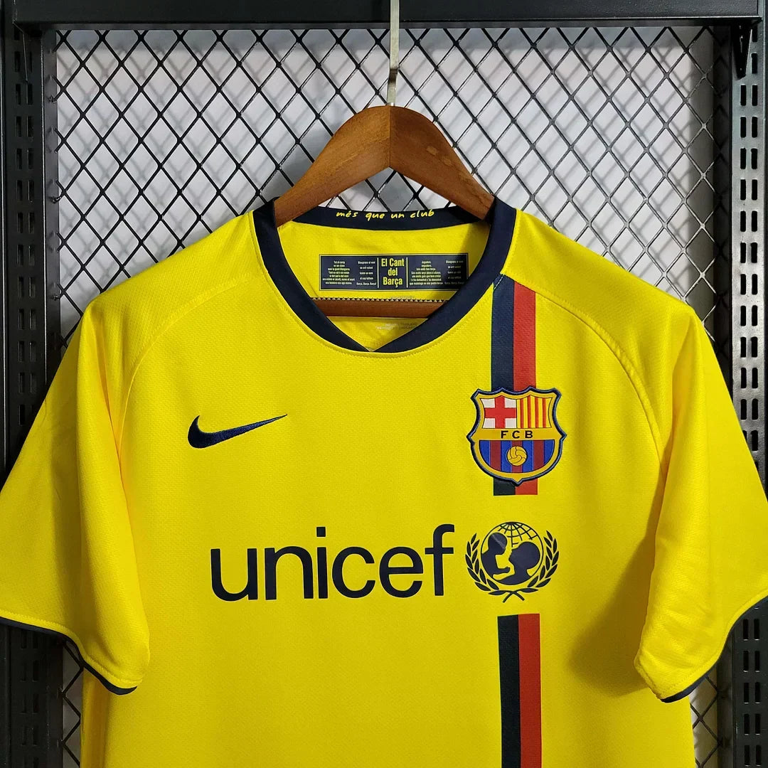 2008-2009 Retro Barcelona Visitante