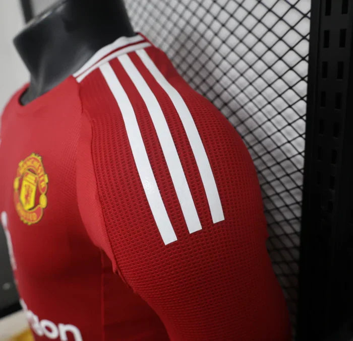 Machester United 2024/2025 Local Kit Manga Larga