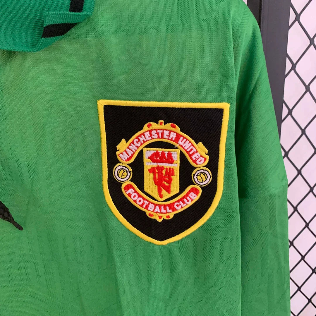 1992/1994 Retro Manchester United Alternativa Visitante Manga Larga