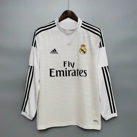 Retro 2014/2015 Real Madrid Local Manga Larga