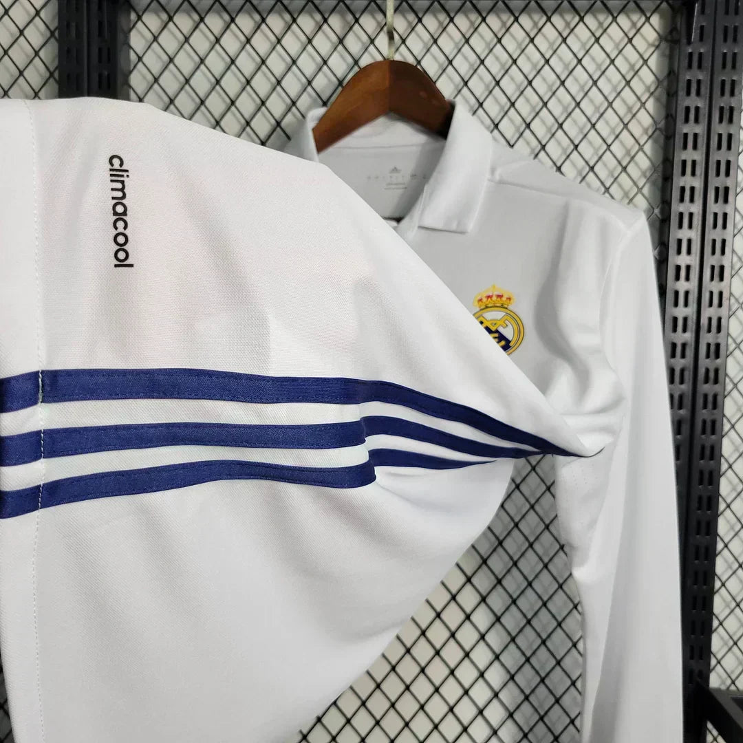 2016/2017 Retro Real Madrid Local Manga Larga