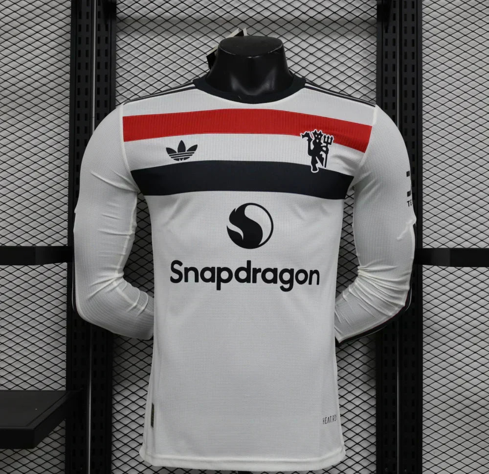 Manchester United 2024/2025 Alternativa Kit Manga Larga
