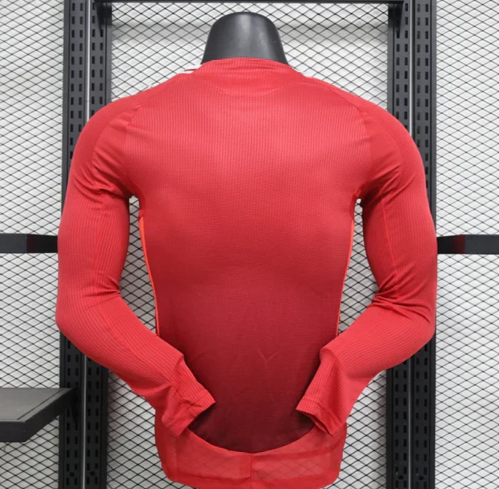Machester United 2024/2025 Local Kit Manga Larga