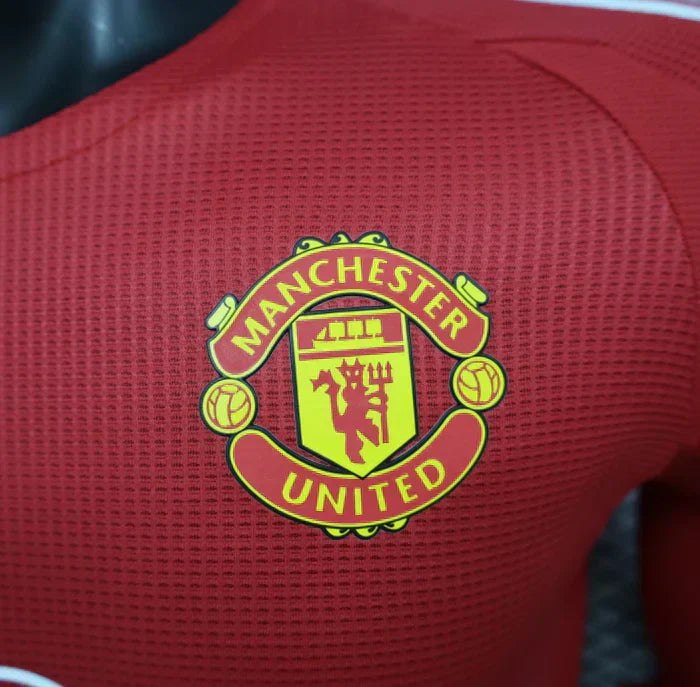 Machester United 2024/2025 Local Kit Manga Larga