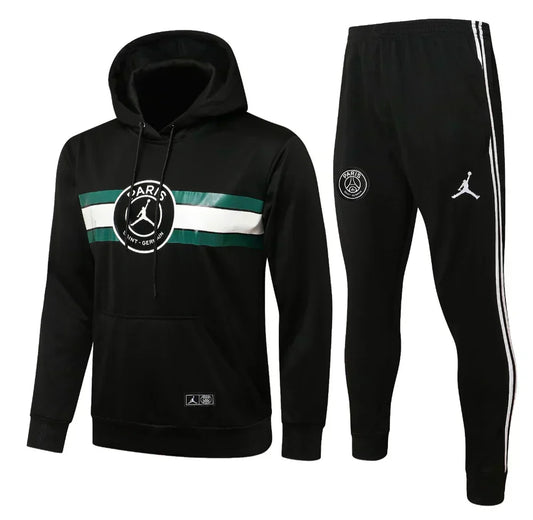 PSG Paris Saint Germain Black and White x Dark Green