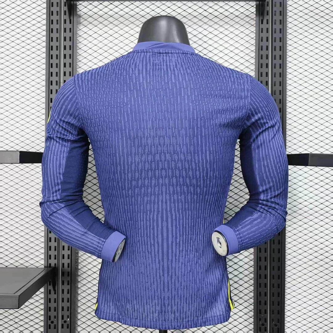 2025/2026 Atletico Madrid Visitante Kit Manga Larga