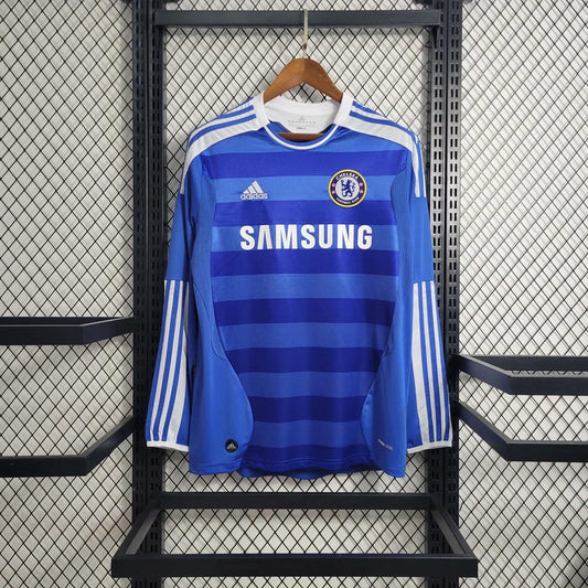 2011-2012 Retro Chelsea Local Manga Larga